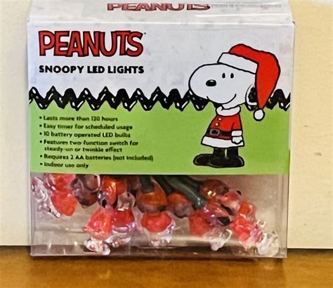 peanuts string lights.